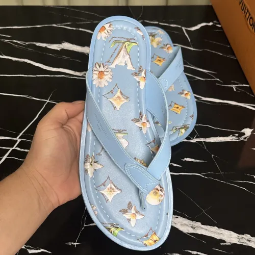 Replica Louis Vuitton Slippers For Men #1455984 $56.00 USD for Wholesale