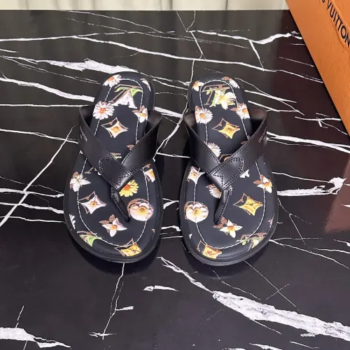 Replica Louis Vuitton Slippers For Men #1455987 $56.00 USD for Wholesale