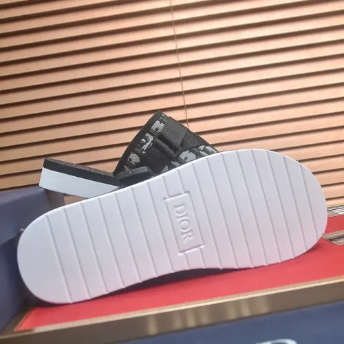 Replica Christian Dior Slippers For Men #1455990 $64.00 USD for Wholesale
