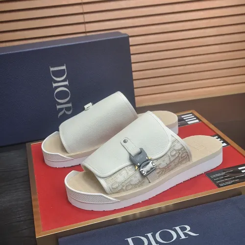 Wholesale Christian Dior Slippers For Men #1455993 $68.00 USD, Wholesale Quality Replica Christian Dior Slippers