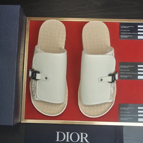 Replica Christian Dior Slippers For Men #1455993 $68.00 USD for Wholesale