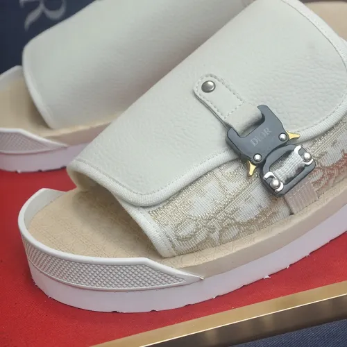 Replica Christian Dior Slippers For Men #1455993 $68.00 USD for Wholesale