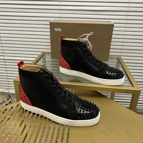 Wholesale Christian Louboutin High Top Shoes For Women #1456005 $96.00 USD, Wholesale Quality Replica Christian Louboutin High Top Shoes