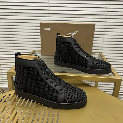 Wholesale Christian Louboutin High Top Shoes For Women #1456007 $96.00 USD, Wholesale Quality Replica Christian Louboutin High Top Shoes