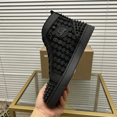 Replica Christian Louboutin High Top Shoes For Men #1456008 $96.00 USD for Wholesale