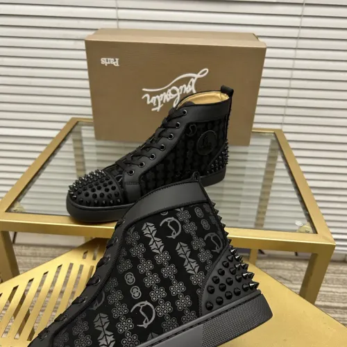 Replica Christian Louboutin High Top Shoes For Men #1456008 $96.00 USD for Wholesale