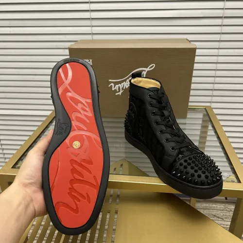 Replica Christian Louboutin High Top Shoes For Men #1456008 $96.00 USD for Wholesale