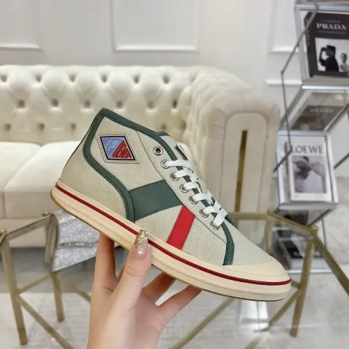 Replica Bottega Veneta BV High Tops Shoes For Men #1456010 $98.00 USD for Wholesale