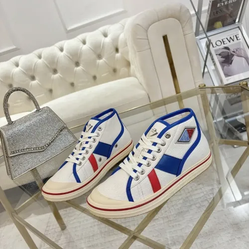 Wholesale Bottega Veneta BV High Tops Shoes For Men #1456012 $98.00 USD, Wholesale Quality Replica Bottega Veneta BV High Tops Shoes