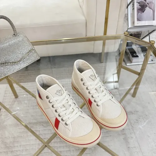 Replica Bottega Veneta BV High Tops Shoes For Women #1456013 $98.00 USD for Wholesale