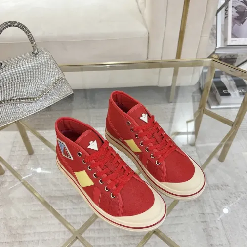Replica Bottega Veneta BV High Tops Shoes For Women #1456015 $98.00 USD for Wholesale