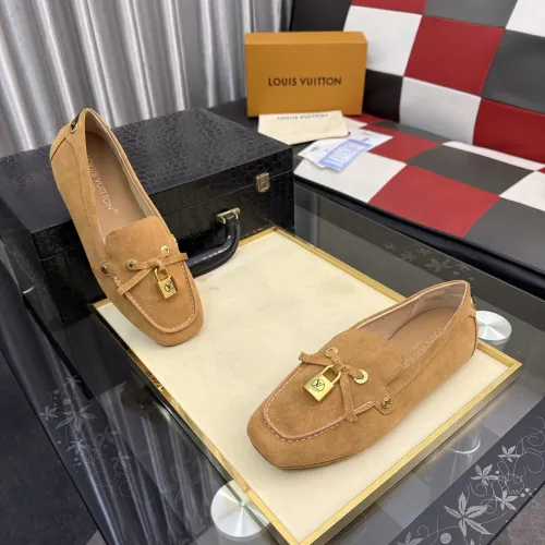 Replica Louis Vuitton LV Oxfords Shoes For Women #1456086 $102.00 USD for Wholesale