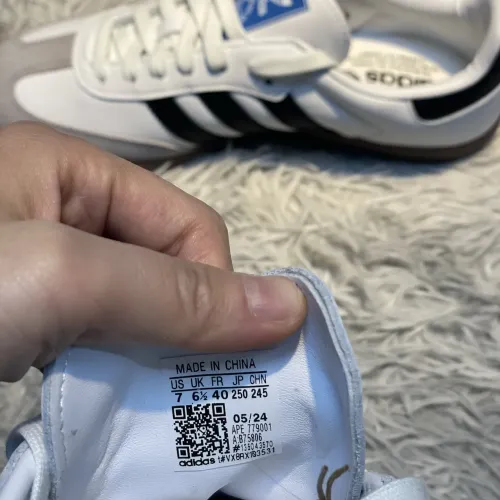 Replica Adidas Originals Samba Shoes For Women #1456103 $92.00 USD for Wholesale