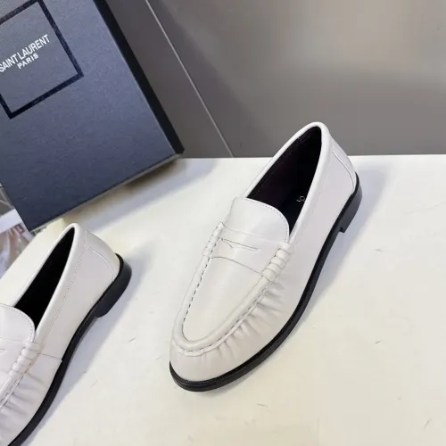 Replica Yves Saint Laurent YSL Leather Shoes For Women #1456115 $118.00 USD for Wholesale