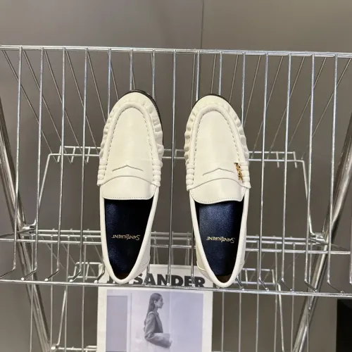 Replica Yves Saint Laurent YSL Leather Shoes For Women #1456115 $118.00 USD for Wholesale