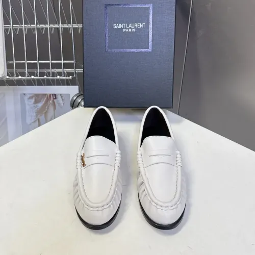 Replica Yves Saint Laurent YSL Leather Shoes For Men #1456116 $125.00 USD for Wholesale