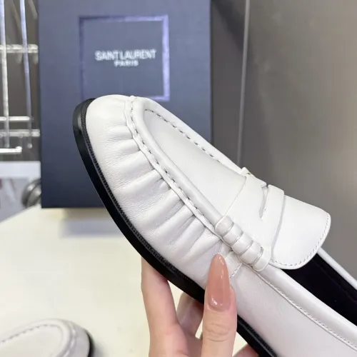 Replica Yves Saint Laurent YSL Leather Shoes For Men #1456116 $125.00 USD for Wholesale
