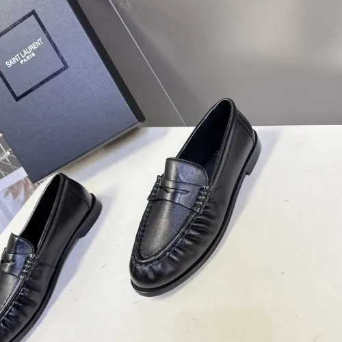 Replica Yves Saint Laurent YSL Leather Shoes For Women #1456117 $118.00 USD for Wholesale