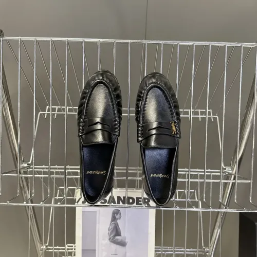 Replica Yves Saint Laurent YSL Leather Shoes For Men #1456118 $125.00 USD for Wholesale