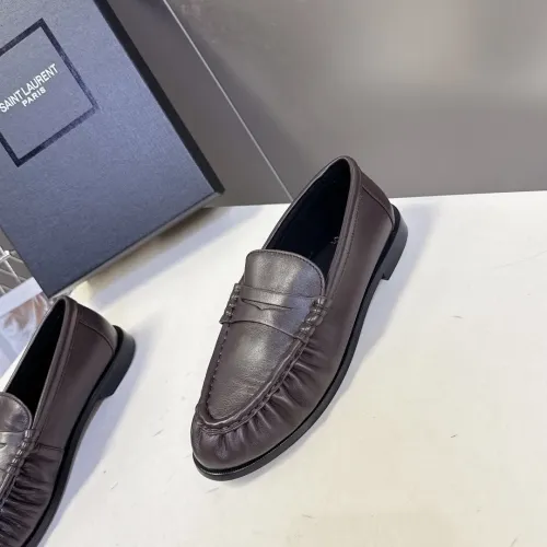Replica Yves Saint Laurent YSL Leather Shoes For Men #1456120 $125.00 USD for Wholesale