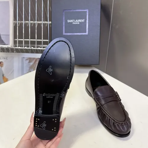 Replica Yves Saint Laurent YSL Leather Shoes For Men #1456120 $125.00 USD for Wholesale