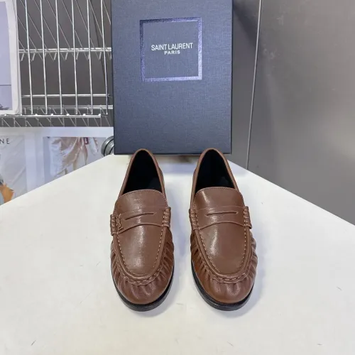 Replica Yves Saint Laurent YSL Leather Shoes For Women #1456121 $118.00 USD for Wholesale