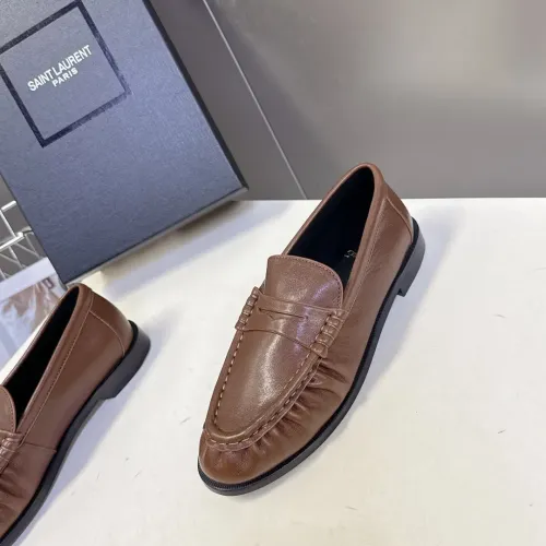 Replica Yves Saint Laurent YSL Leather Shoes For Women #1456121 $118.00 USD for Wholesale