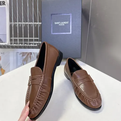 Replica Yves Saint Laurent YSL Leather Shoes For Women #1456121 $118.00 USD for Wholesale