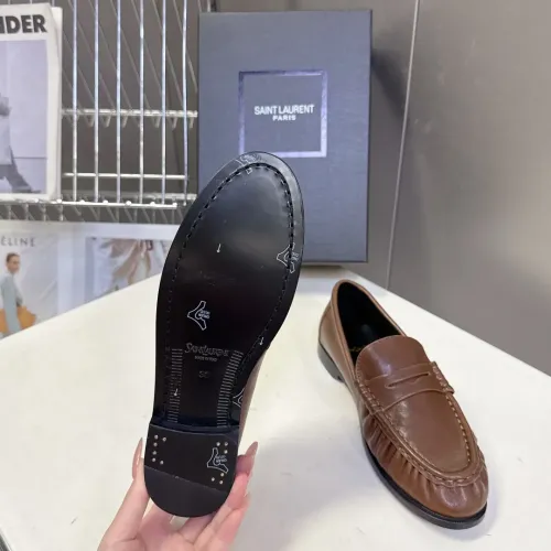 Replica Yves Saint Laurent YSL Leather Shoes For Women #1456121 $118.00 USD for Wholesale