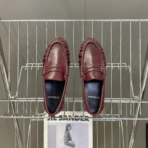 Replica Yves Saint Laurent YSL Leather Shoes For Men #1456126 $125.00 USD for Wholesale