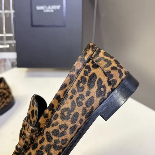 Replica Yves Saint Laurent YSL Leather Shoes For Men #1456128 $125.00 USD for Wholesale