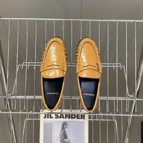 Replica Yves Saint Laurent YSL Leather Shoes For Women #1456131 $118.00 USD for Wholesale