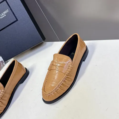 Replica Yves Saint Laurent YSL Leather Shoes For Men #1456132 $125.00 USD for Wholesale