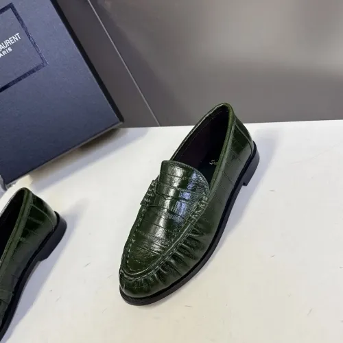 Replica Yves Saint Laurent YSL Leather Shoes For Men #1456136 $125.00 USD for Wholesale
