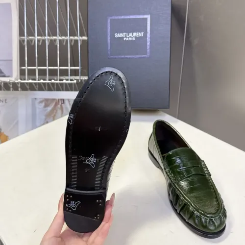 Replica Yves Saint Laurent YSL Leather Shoes For Men #1456136 $125.00 USD for Wholesale
