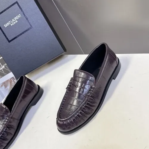 Replica Yves Saint Laurent YSL Leather Shoes For Women #1456137 $118.00 USD for Wholesale