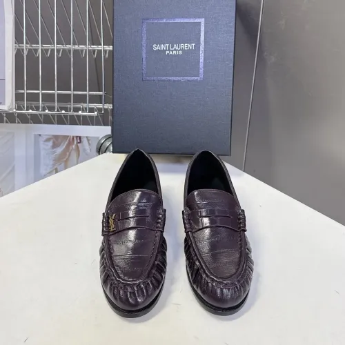 Replica Yves Saint Laurent YSL Leather Shoes For Men #1456138 $125.00 USD for Wholesale