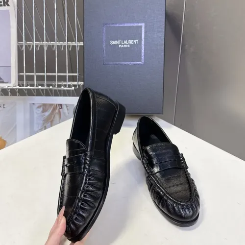 Replica Yves Saint Laurent YSL Leather Shoes For Women #1456139 $118.00 USD for Wholesale