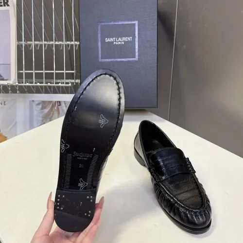 Replica Yves Saint Laurent YSL Leather Shoes For Women #1456139 $118.00 USD for Wholesale
