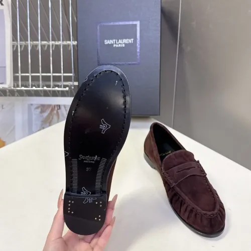 Replica Yves Saint Laurent YSL Leather Shoes For Men #1456150 $125.00 USD for Wholesale
