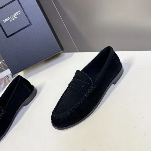 Replica Yves Saint Laurent YSL Leather Shoes For Women #1456151 $118.00 USD for Wholesale