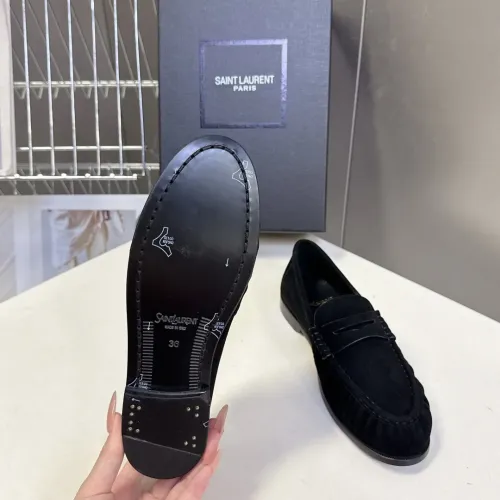 Replica Yves Saint Laurent YSL Leather Shoes For Men #1456152 $125.00 USD for Wholesale