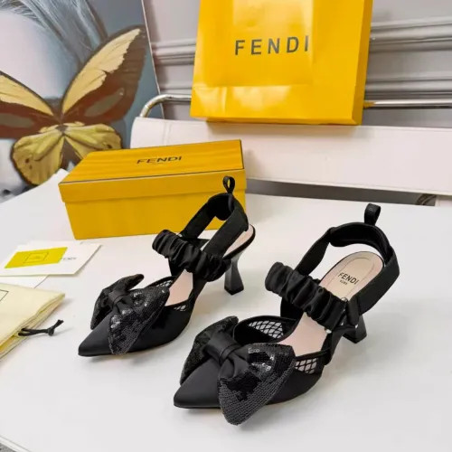 Wholesale Fendi Sandal For Women #1456155 $98.00 USD, Wholesale Quality Replica Fendi Sandal