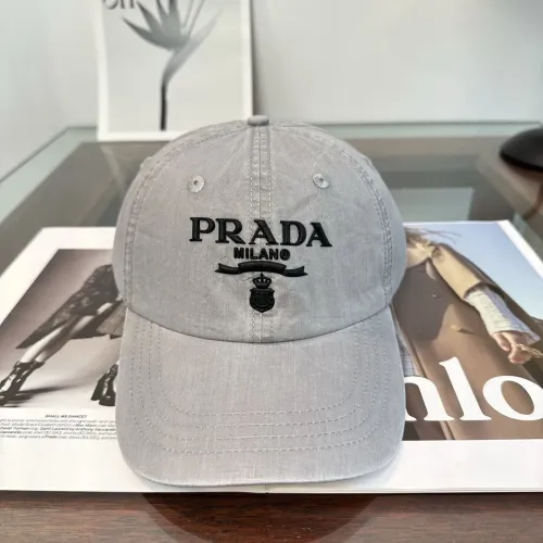 Wholesale Prada Caps #1456187 $27.00 USD, Wholesale Quality Replica Prada Caps