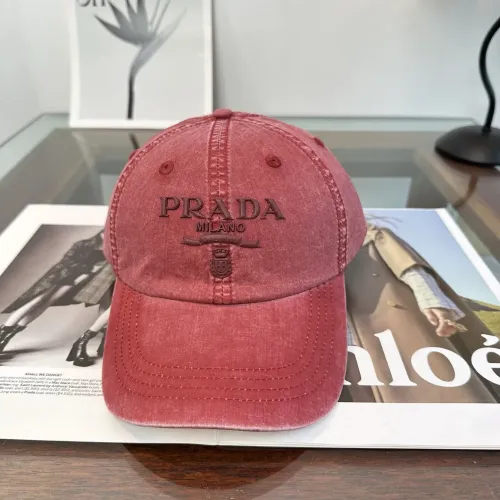 Wholesale Prada Caps #1456192 $27.00 USD, Wholesale Quality Replica Prada Caps