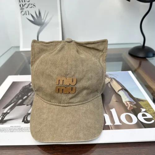 Wholesale MIU MIU Caps #1456211 $29.00 USD, Wholesale Quality Replica MIU MIU Caps
