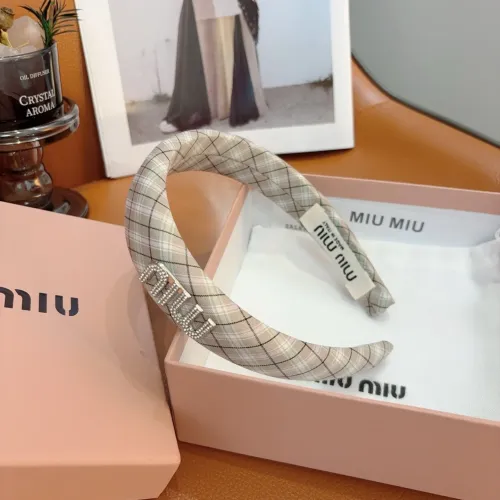 Replica MIU MIU Headband For Women #1456230 $27.00 USD for Wholesale