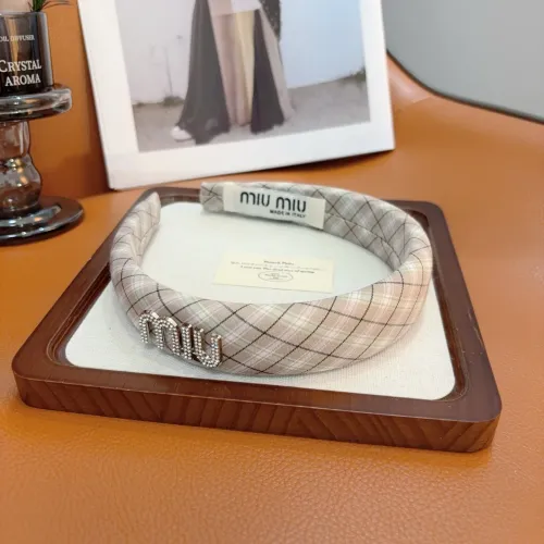 Replica MIU MIU Headband For Women #1456230 $27.00 USD for Wholesale