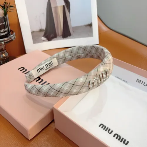 Replica MIU MIU Headband For Women #1456230 $27.00 USD for Wholesale