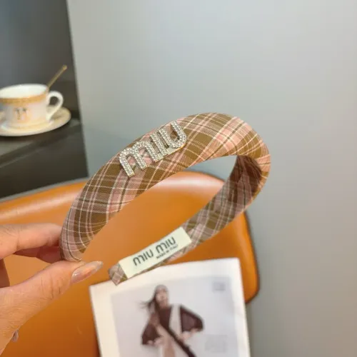 Wholesale MIU MIU Headband For Women #1456231 $27.00 USD, Wholesale Quality Replica MIU MIU Headband